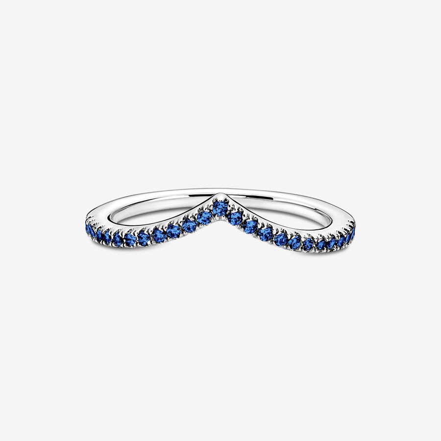 Anel Timeless Wish Sparkling Azul