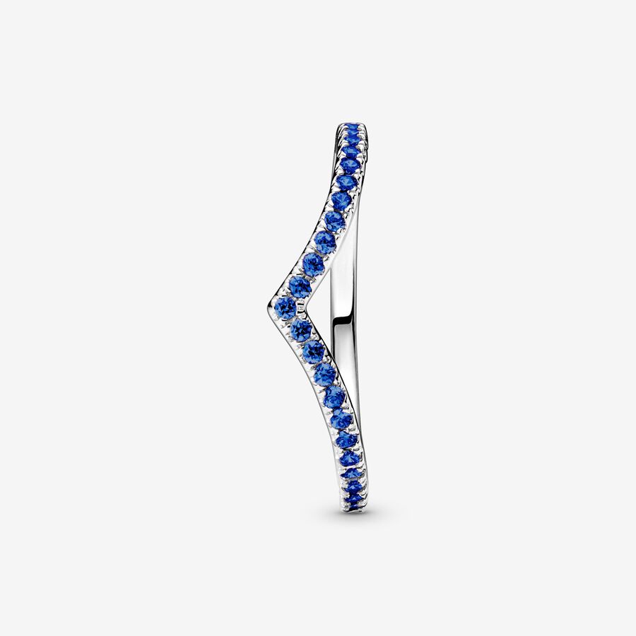 Anel Timeless Wish Sparkling Azul