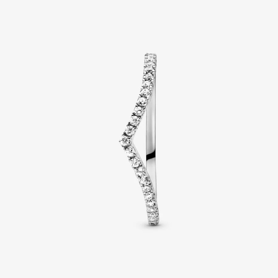 Anel Wishbone Brilhante