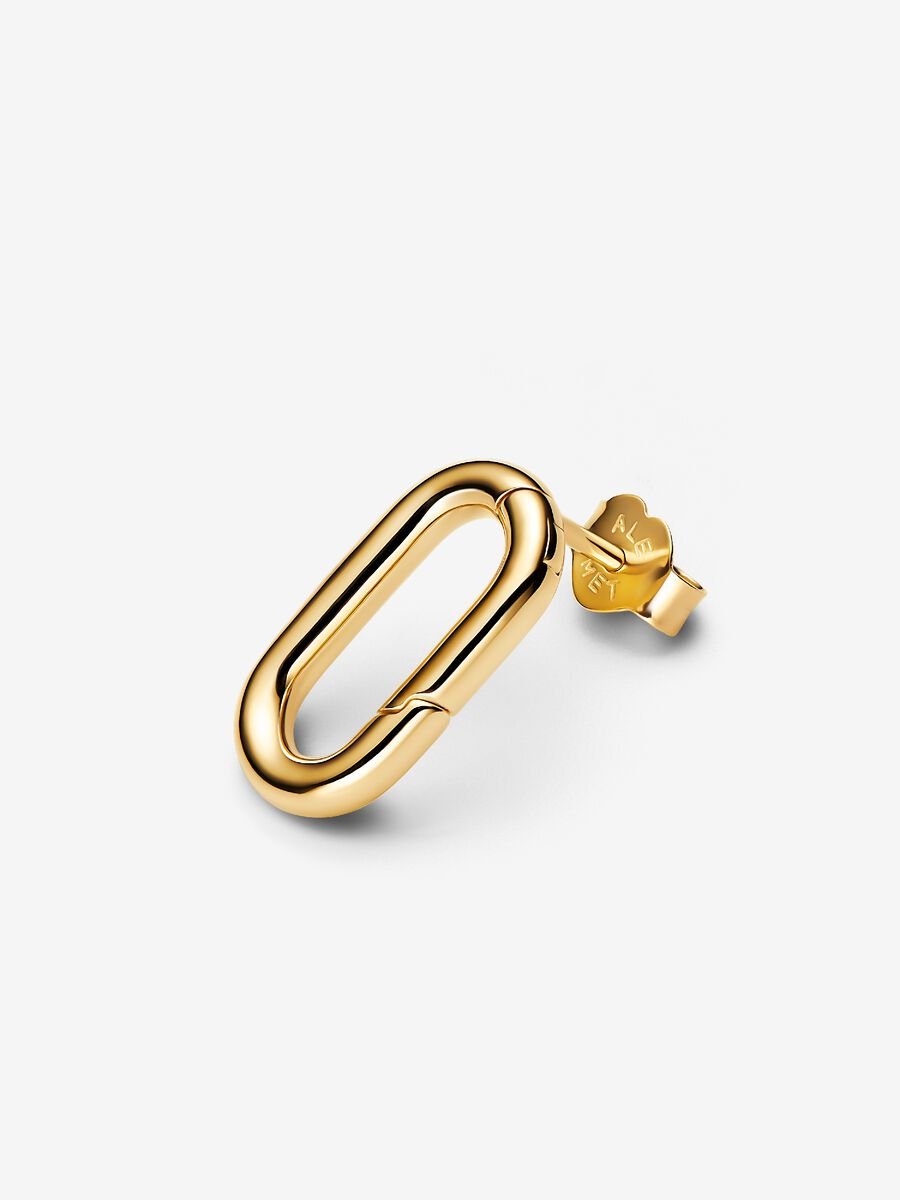 Brinco Espigão de Abrir Revestimento de ouro 14k