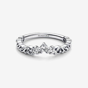 Anel Regal Swirl Tiara