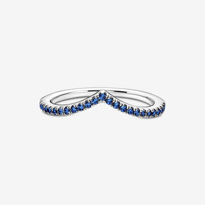 Anel Timeless Wish Sparkling Azul