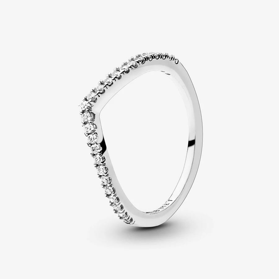 Anel Wishbone Brilhante