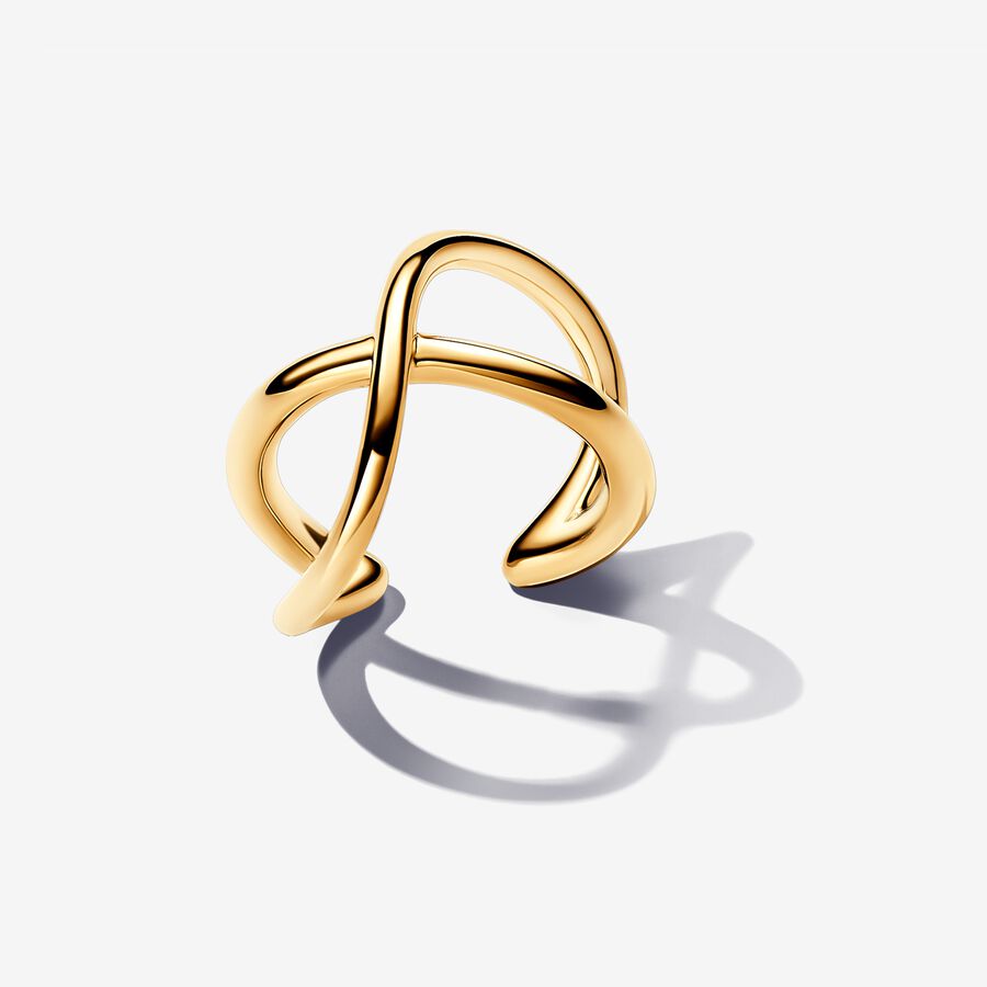 Ear Cuff infinito com design orgânico