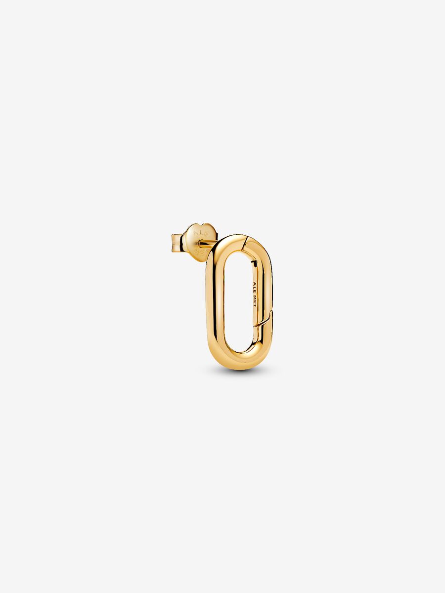 Brinco Espigão de Abrir Revestimento de ouro 14k