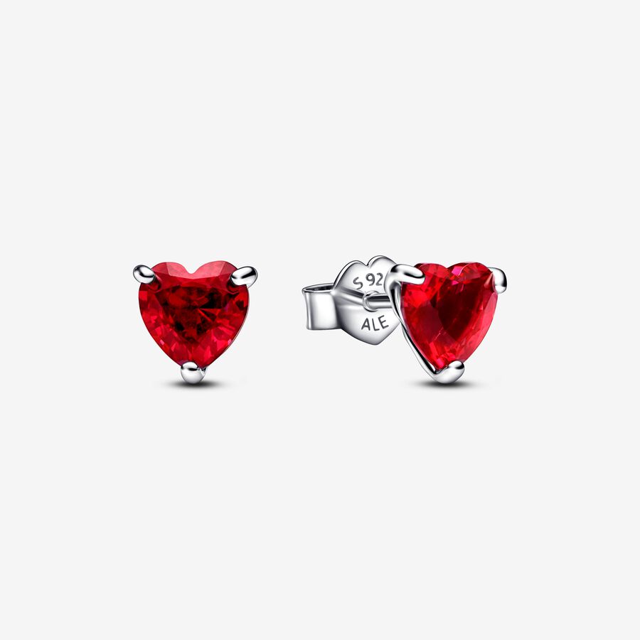 Brincos Red Heart
