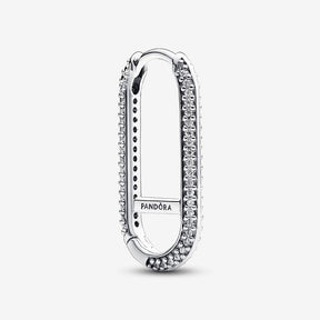 Brinco Individual Elo Pavé Longo Pandora ME