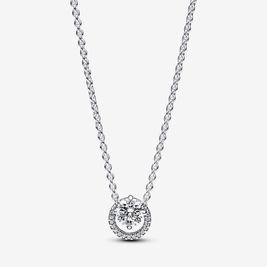 Colar com Pendente Sparkling Halo