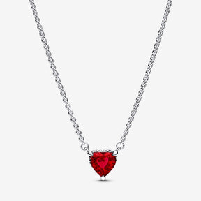 Colar Sparkling Heart Halo