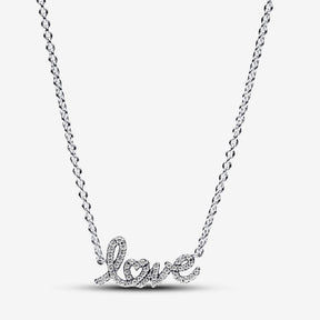 Colar Sparkling Handwritten Love