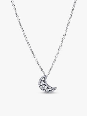 Conjunto de presente Colar, Brincos e Anel Lua Crescente