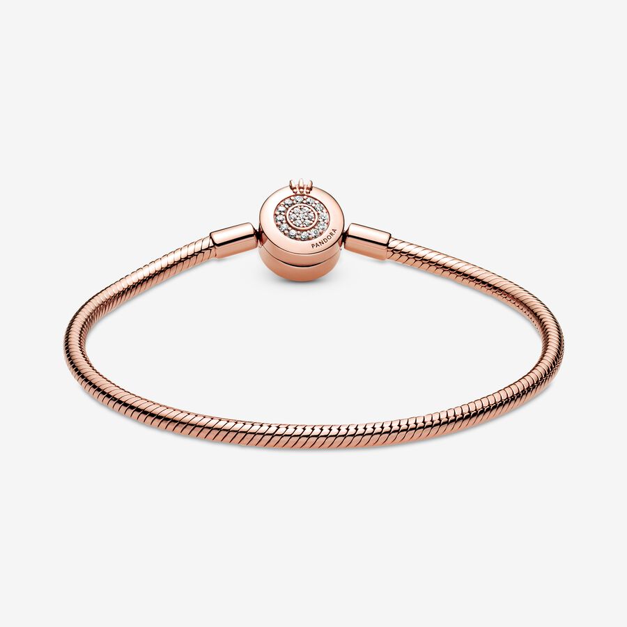 Pulseira Snake "O"coroa Pandora Moments