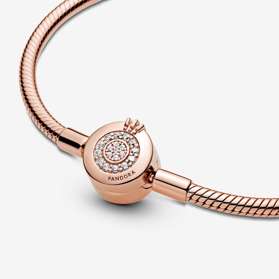 Pulseira Snake "O"coroa Pandora Moments