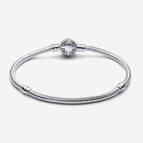 Pulseira Malha Snake Fecho Estrela do Norte