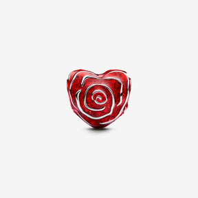 Conta Coração Rosa