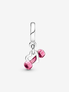 Conta Pendente Love for Fit Prata