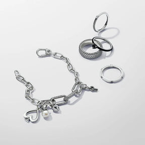 Pulseira de Corrente de Elos Pequenos Pandora ME